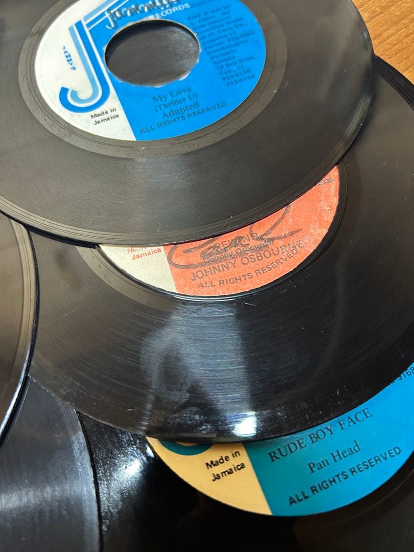 レゲエ７インチ13枚セット　Jammysレコード