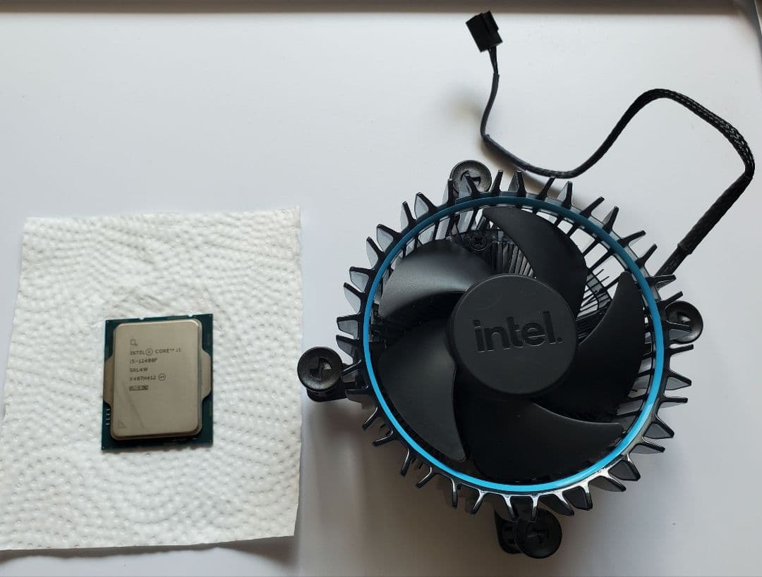 【美品】Intel Core i5-12400F 動作確認済