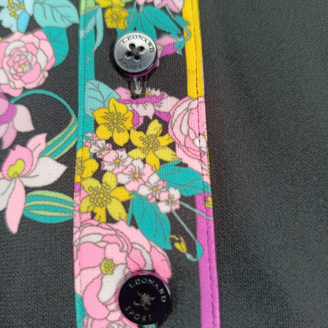 極美品✨レオナール現行　トップス　ポロシャツ 　希少42