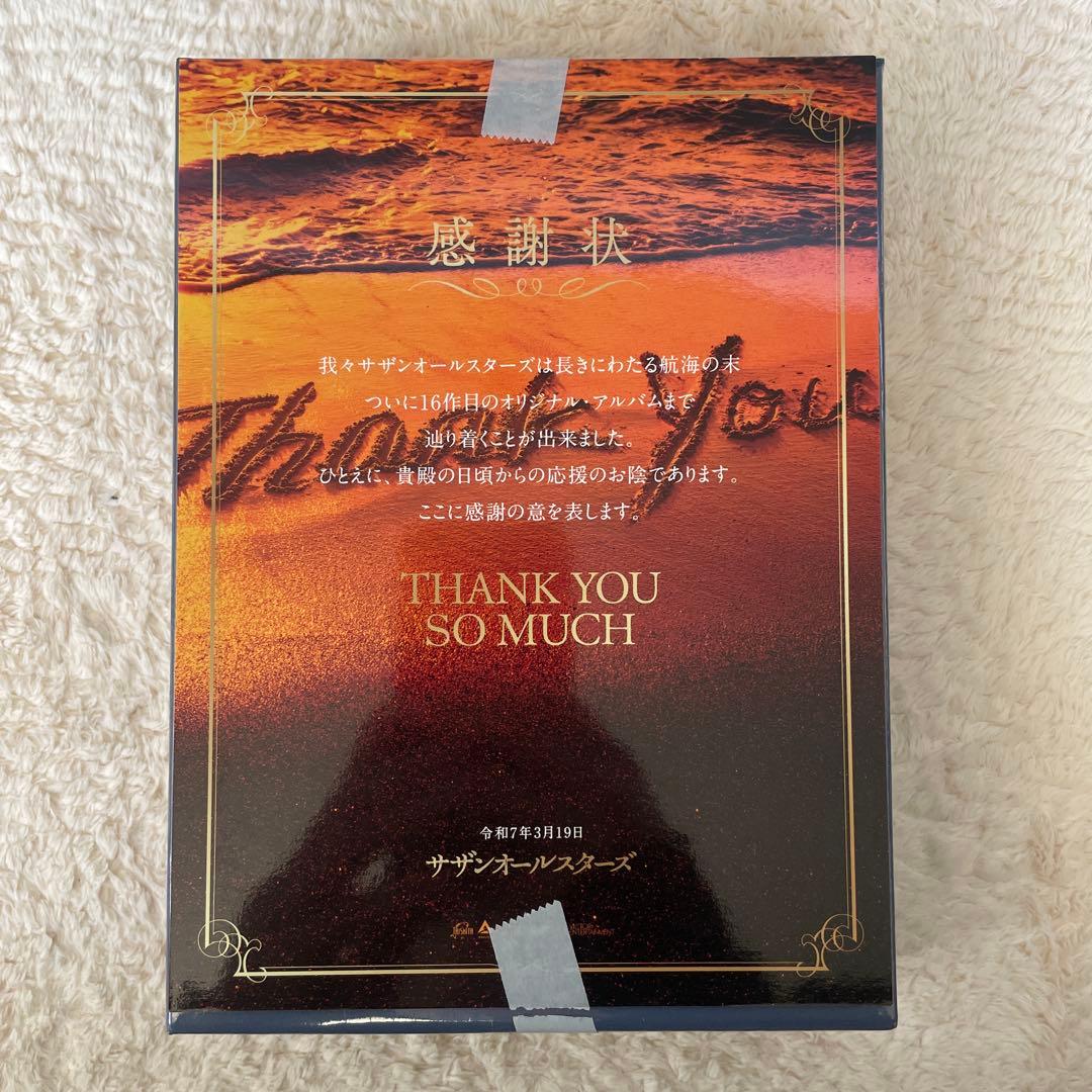 ザ・ザンオールスターズ THANK YOU SO MUCH 完全生産限定盤A