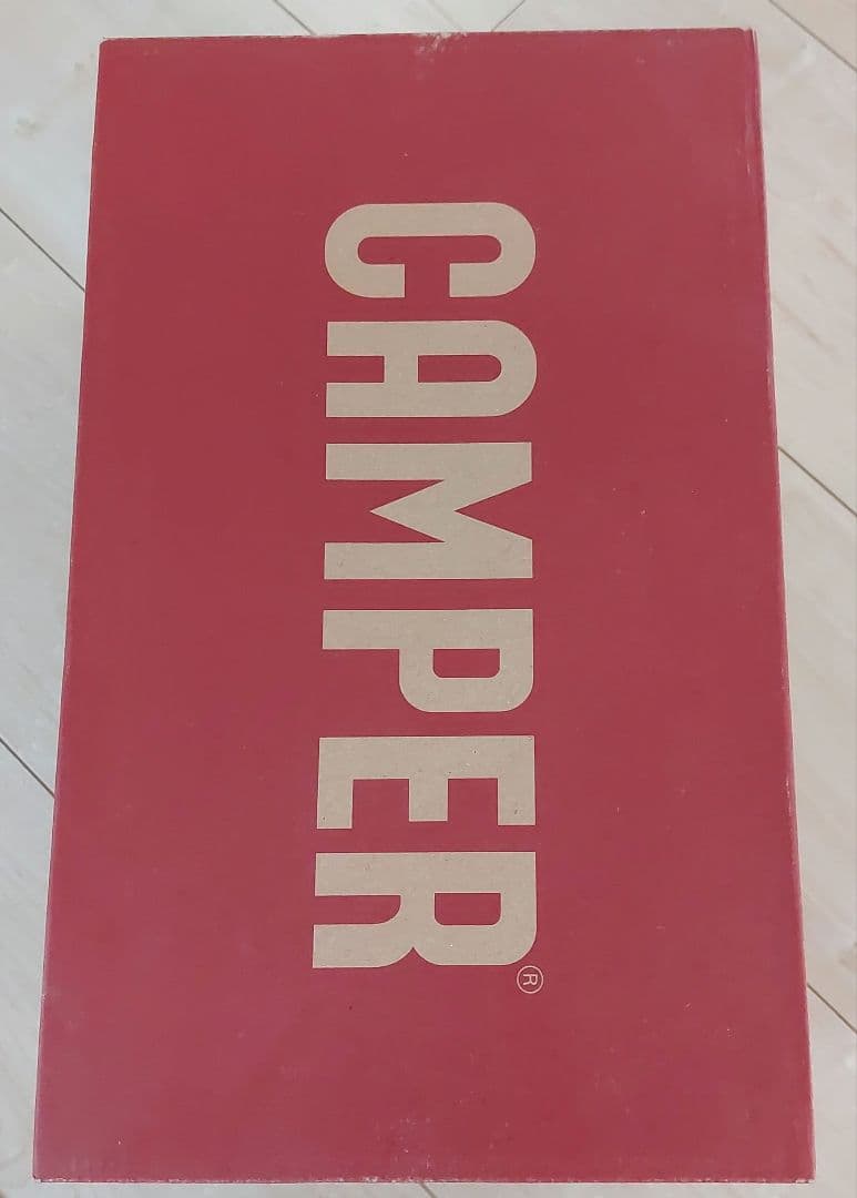 CAMPER ペウカミブーツ◆UNTITLED 　ムートン　チャコールグレー