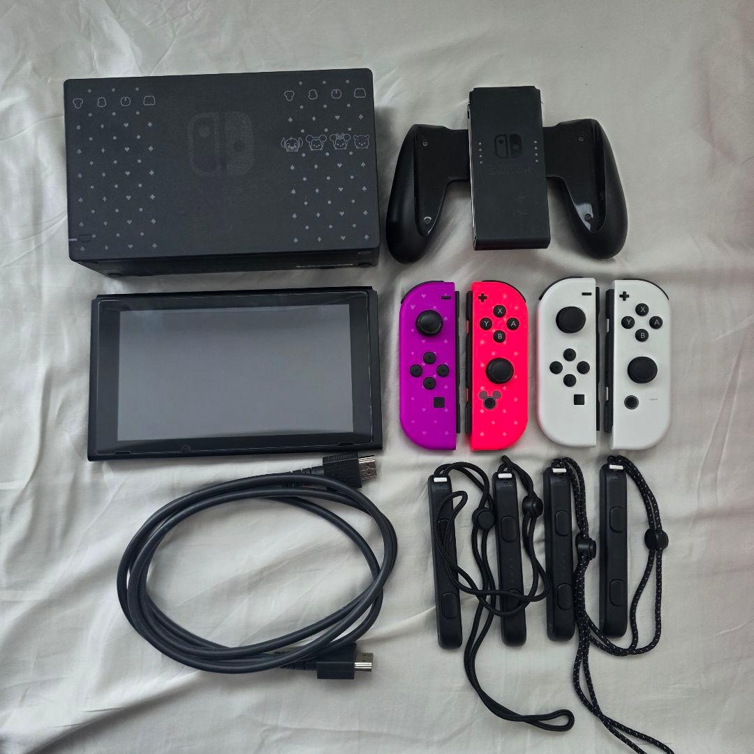 NintendoSwitch 本体 ディズニーツムツムデザイン その他セット