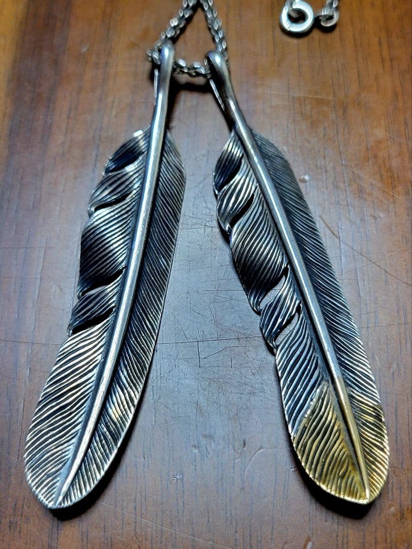 【スシゴロー】☆SILVER DOLLER☆K18先金特大フェザーセット