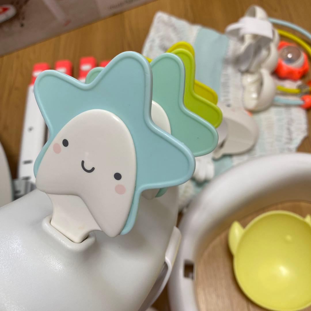 SKIP HOP 3ステージ アクティビティセンター シルバークラウド　知育玩具