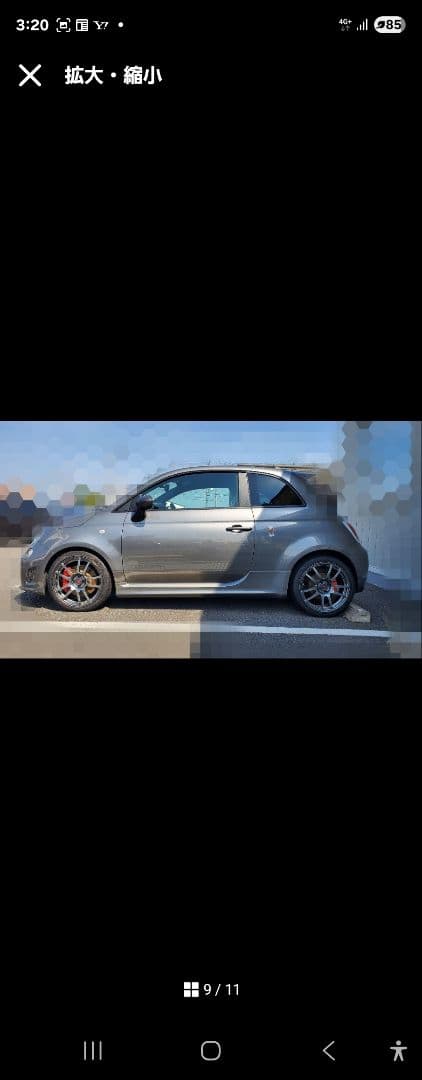 F*0様 アバルト用 ホイール es-02　THREEHUNDRED