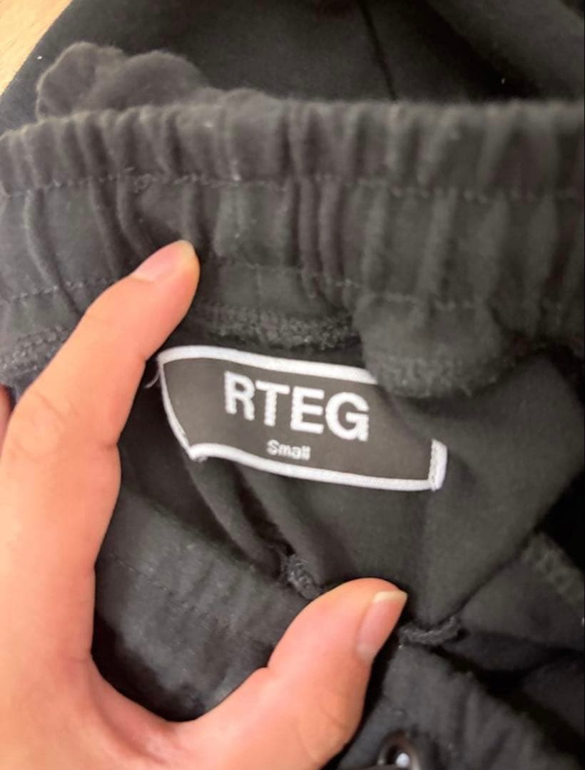 RTEG ブラック ジョガーパンツ S 激レア‼️