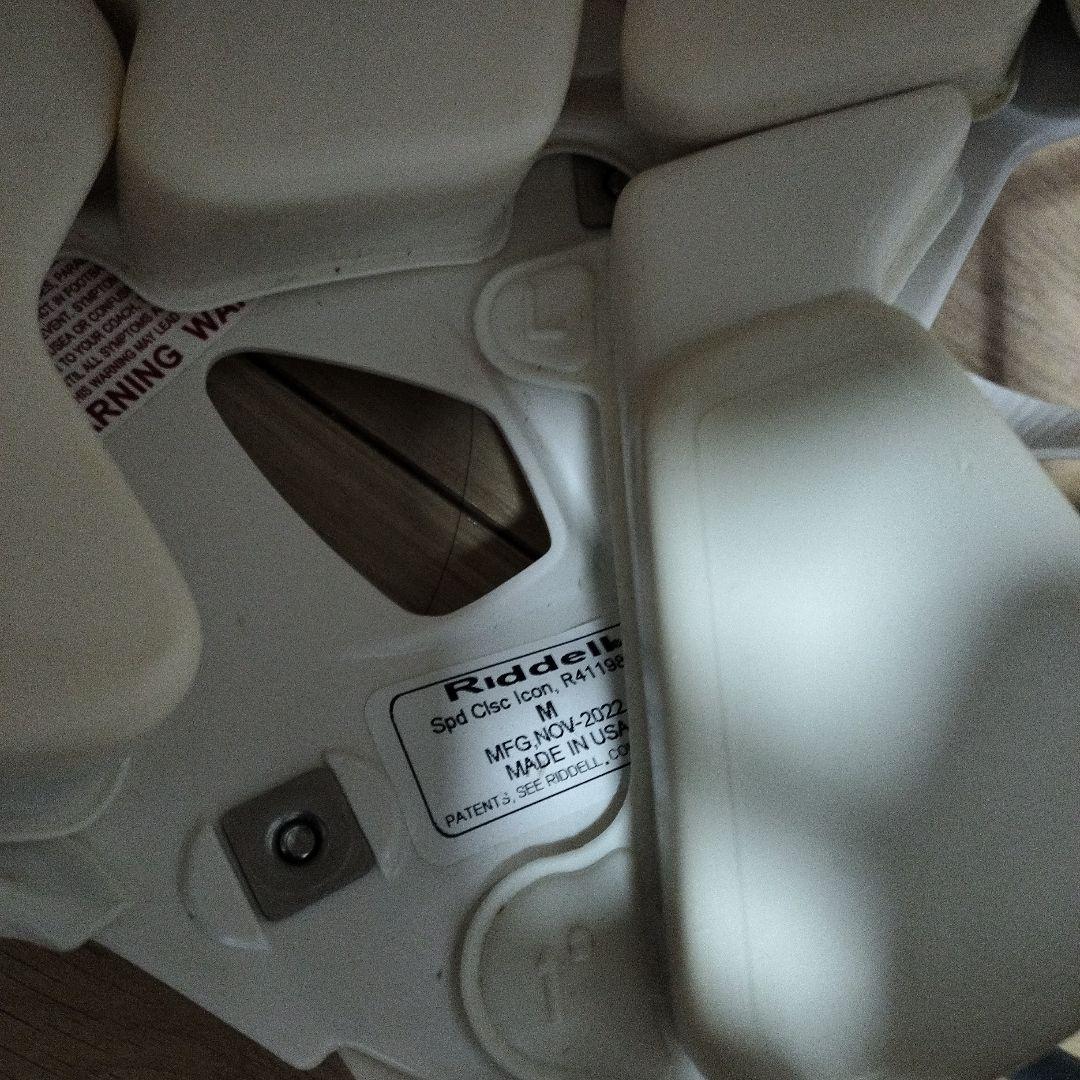 【超美品】Riddell ヘルメット スピードクラッシックアイコン アメフト