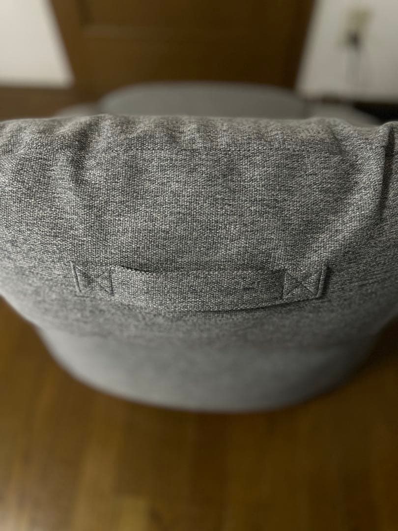 美品 無印良品 空気でできたソファ グレー