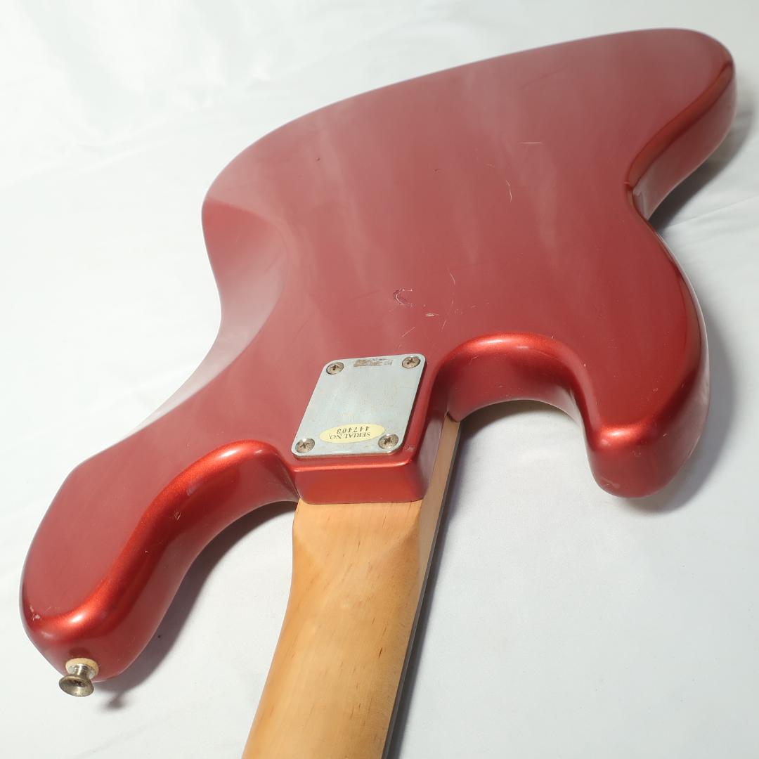 BUSKER'S エレキベース ジャズベースタイプ メタリックレッド
