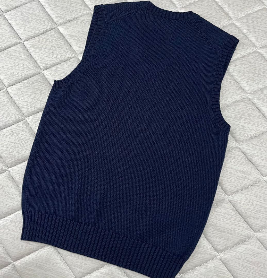 美品 Polo Ralph Lauren×Beams ネイビー Vネック ベスト