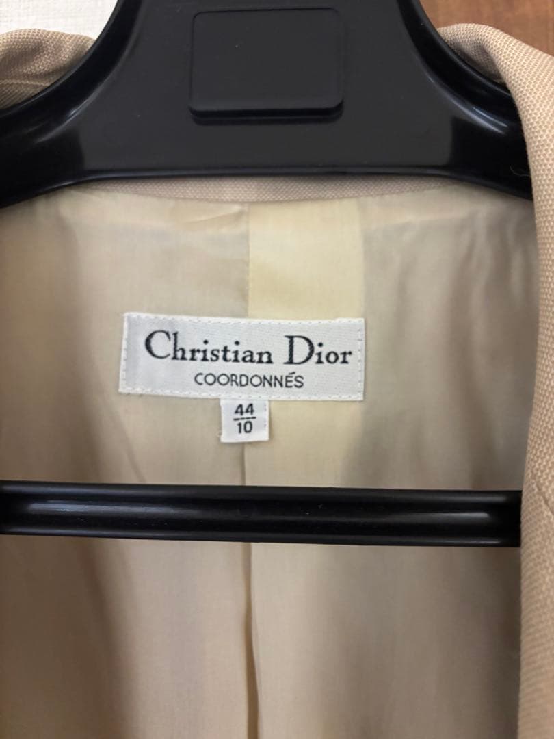 Christian Dior ベージュ テーラードジャケット 44