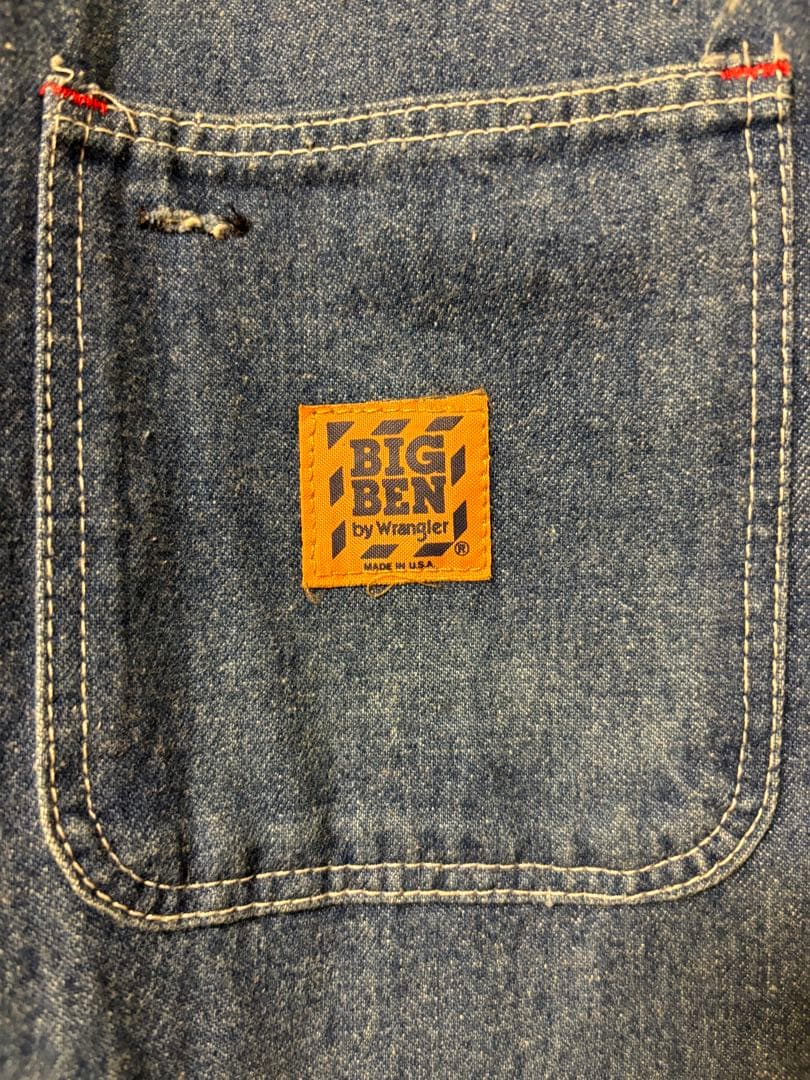 BIGBEN ビッグベン デニム カバーオール 70s80s usa サイズ40
