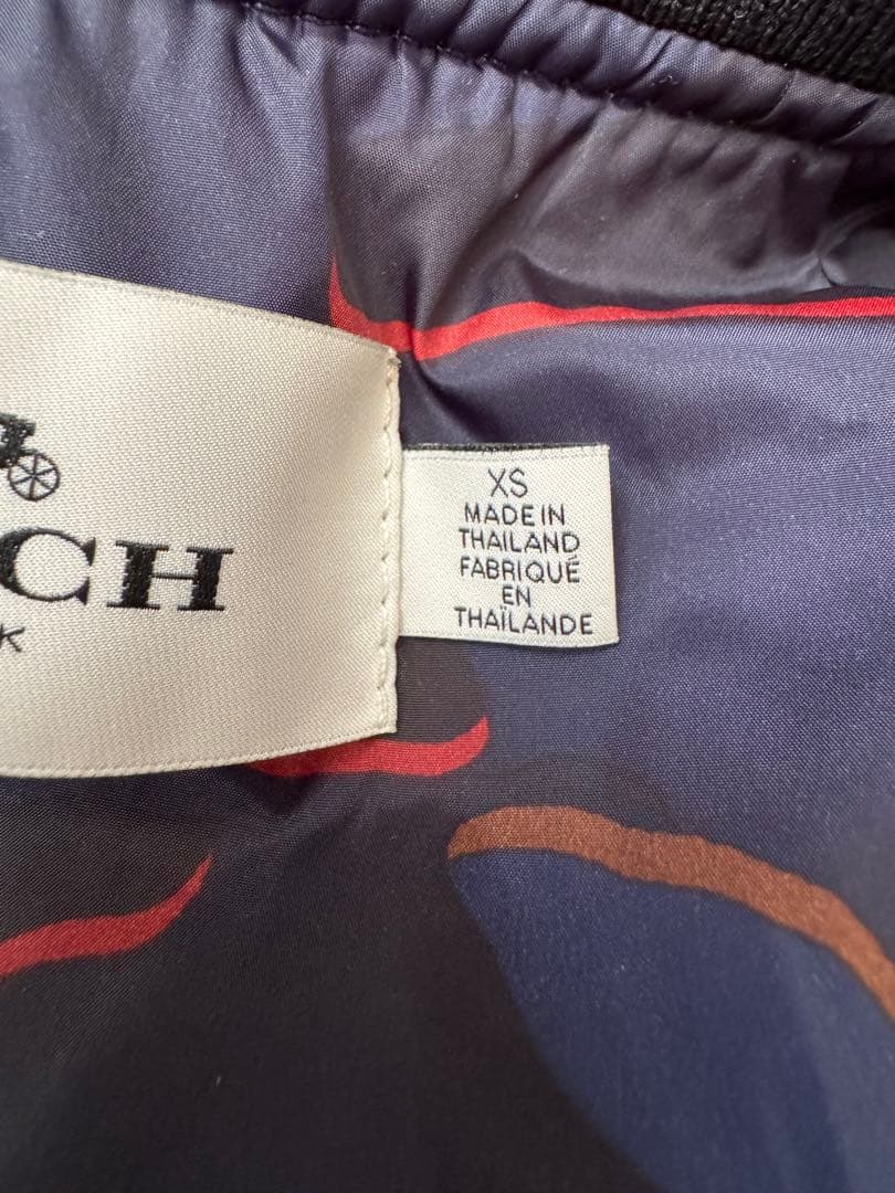 COACH MA-1 フライトジャケット ジップアップ ブルゾン F26795