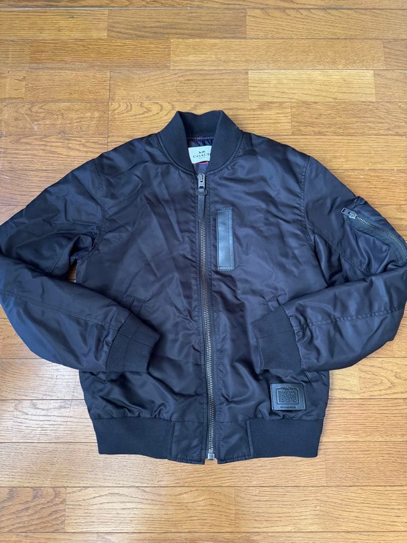 COACH MA-1 フライトジャケット ジップアップ ブルゾン F26795