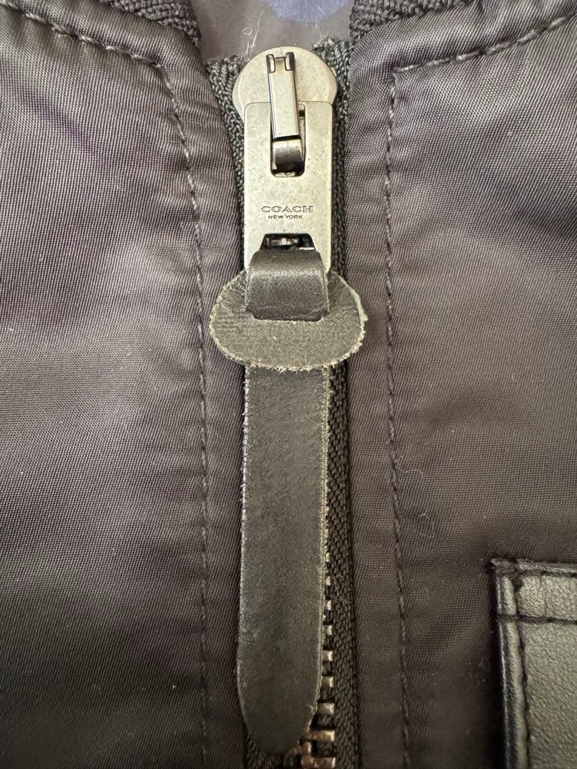 COACH MA-1 フライトジャケット ジップアップ ブルゾン F26795