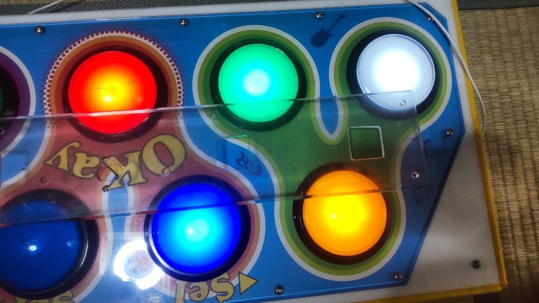 ポップンミュージック DAO コントローラー 静音化 バネ音低減 完動品