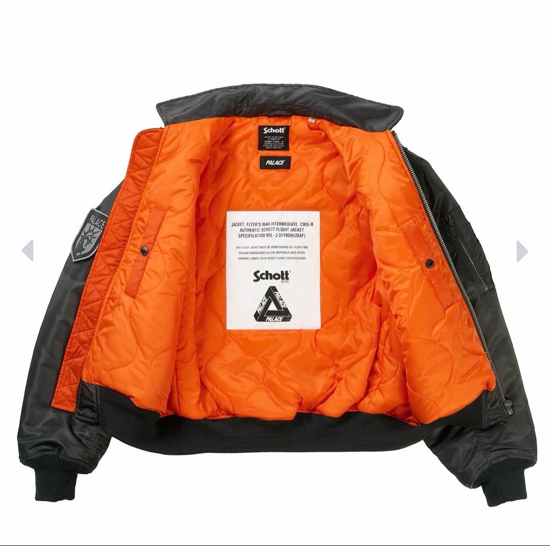 PALACE SCHOTT 90's フィット ボンバージャケット M