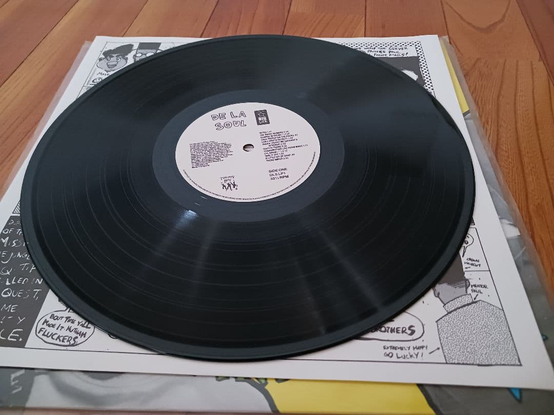 DE LA SOUL 「3 FEET HIGH AND RISING」 UK盤