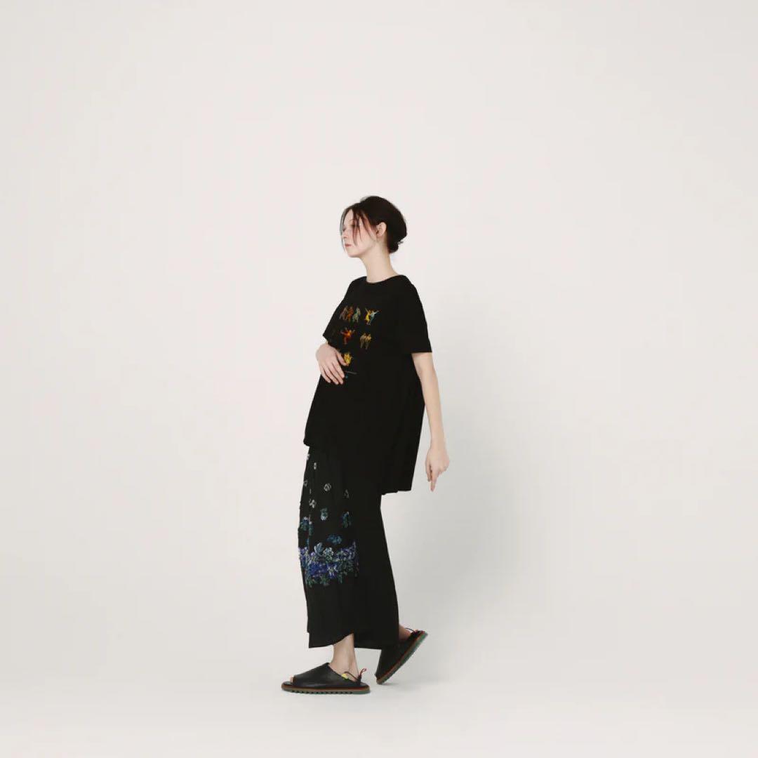 bedsidedrama OMNIDANCE Flare T-Shirt 黒2