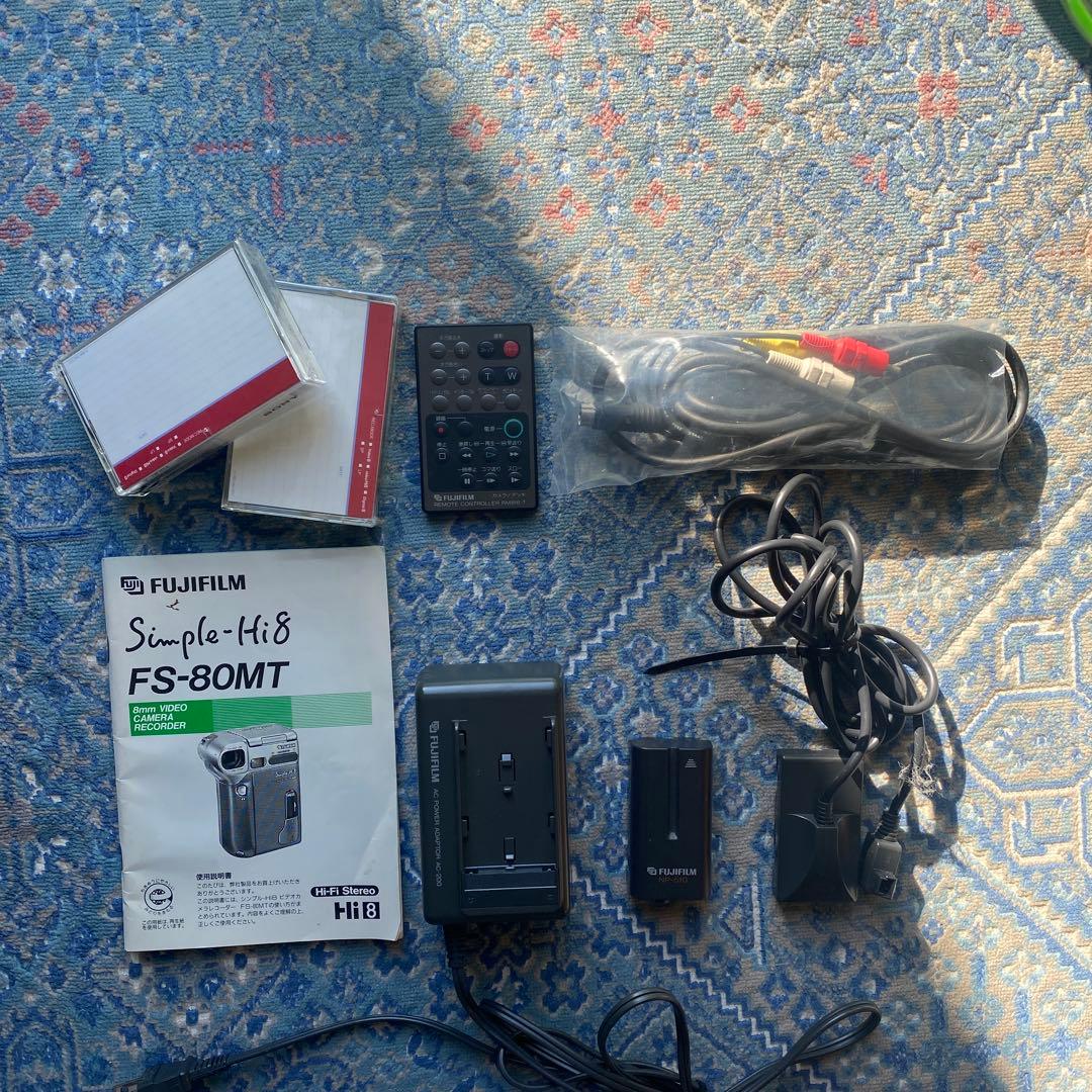 ビデオカメラ FUJIFILM Simplf -Hi8 FS-80MT