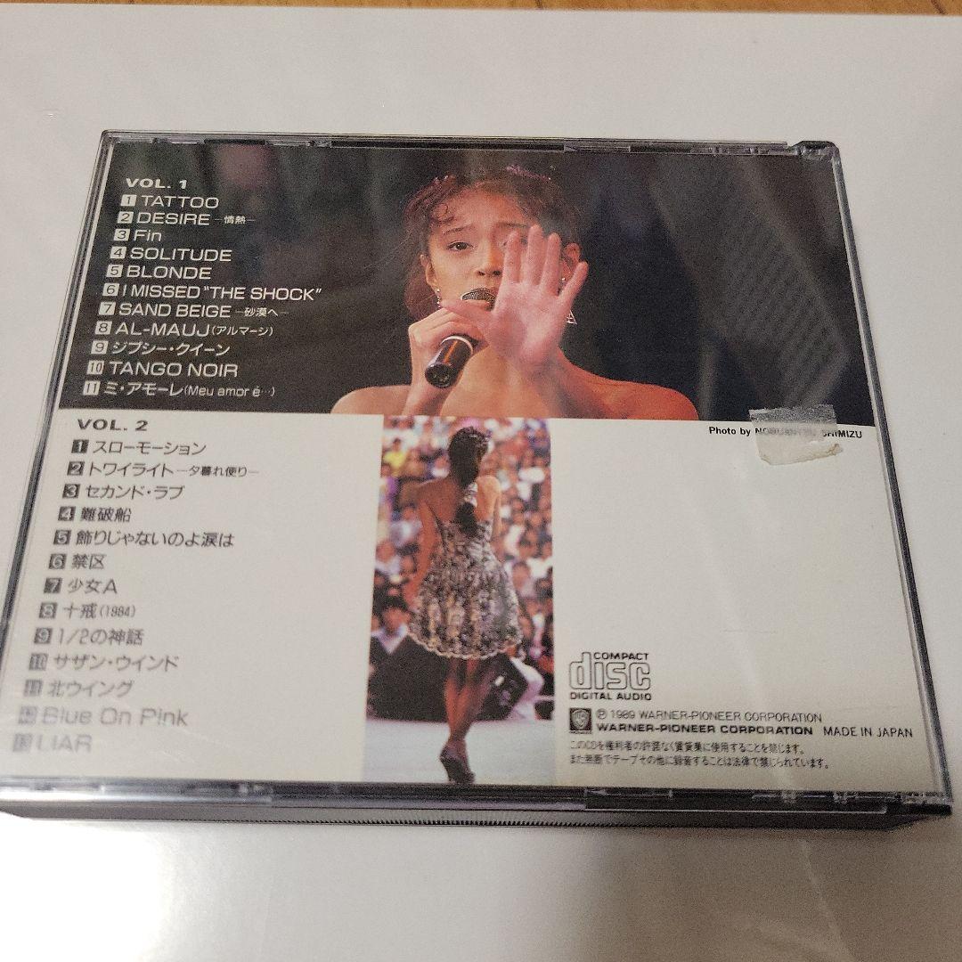 中森明菜　CD　AKINA EAST LIVE INDEX-XXIII