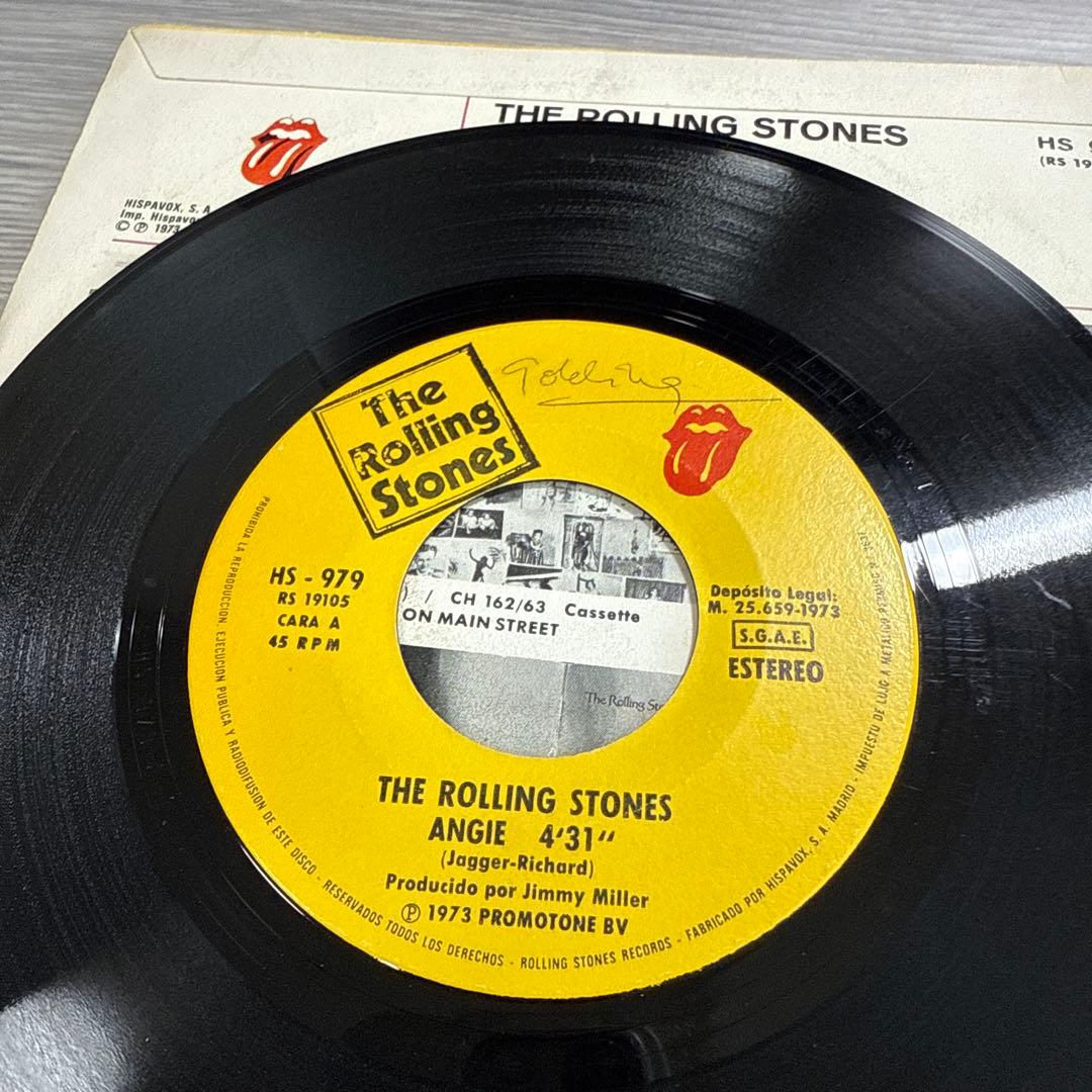 Rolling Stones Angie ローリング・ストーンズ スペイン盤