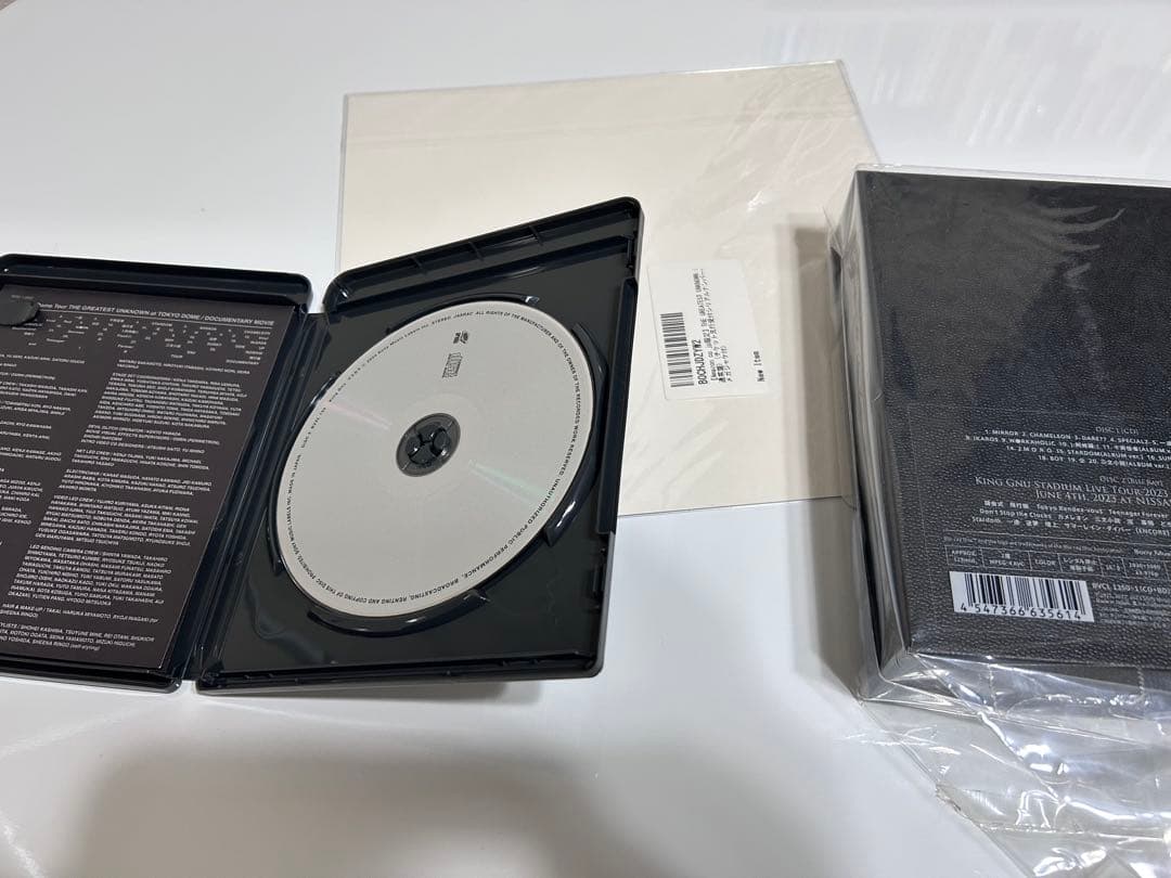 King Gnu ライブ映像 アルバム 初回生産限定版 メガジャケ セット