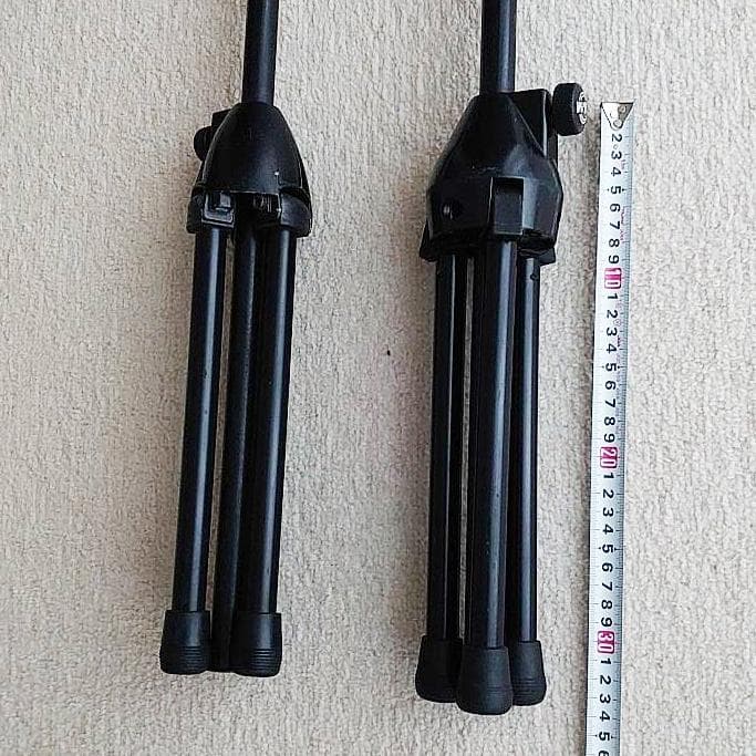 【値下】 K&M マイクスタンド 加工品 2本セット Aタイプ 【50％引】