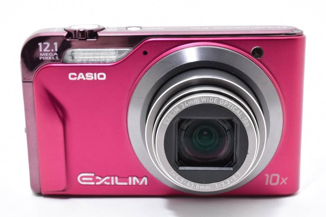 美品 カシオ　CASIO EXILIM EX-H10 ピンク ＃A405