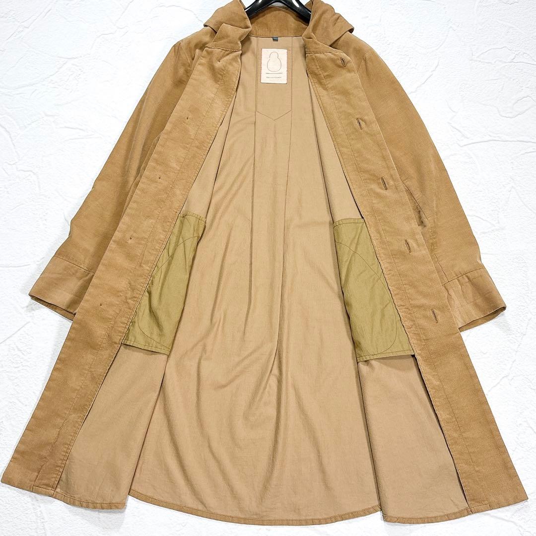 ✨美品✨パラスパレス　コーデュロイ　スプリングコート　ワンピース　比翼　日本製