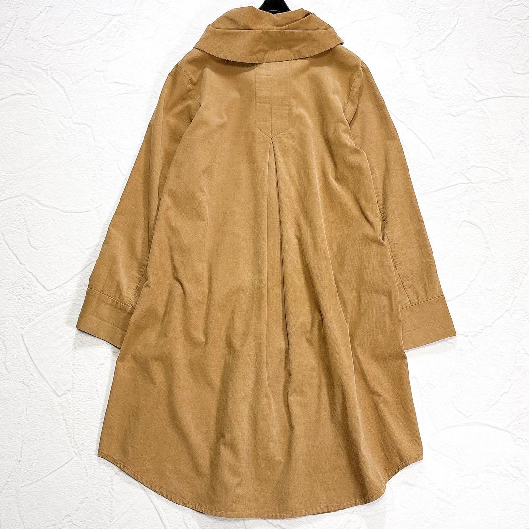 ✨美品✨パラスパレス　コーデュロイ　スプリングコート　ワンピース　比翼　日本製