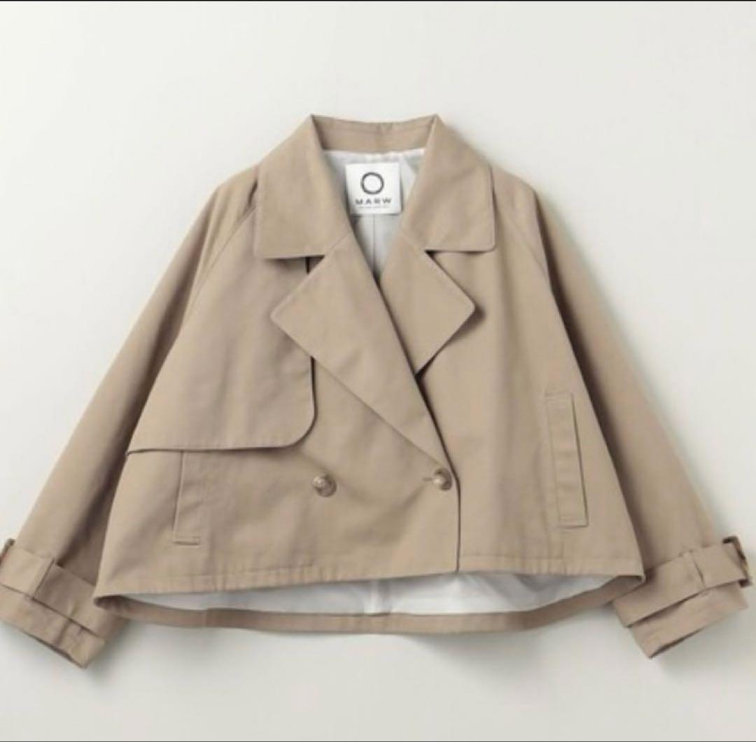 MARW UNITED ARROWS 25SSショートトレンチ