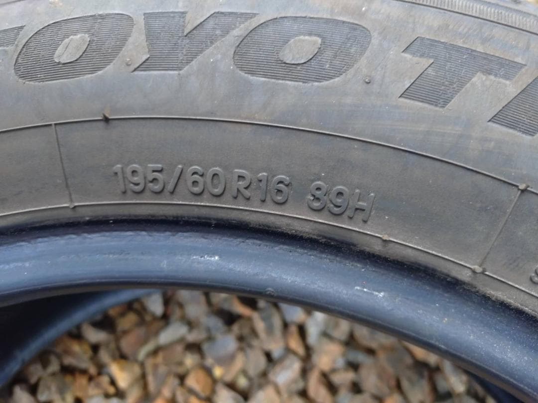 Toyo サマータイヤ 195/60R16 4本セット