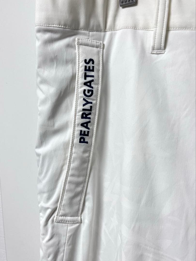 PEARLY GATES サイズ5未使用品　中綿星柄ジャガードストレッチパンツ