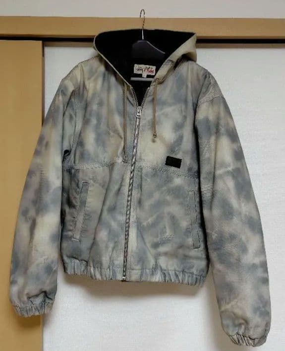ジャケット・アウター Stussy work jacket stenpat camo