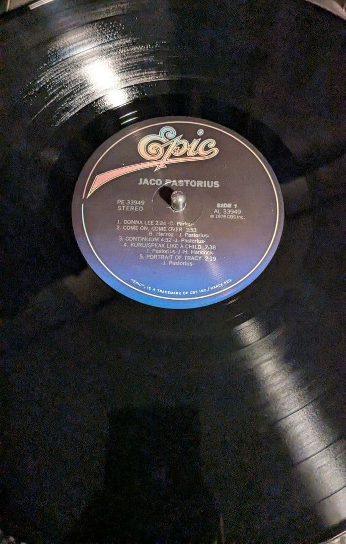 Jaco Pastorius - Jaco Pastorius US盤