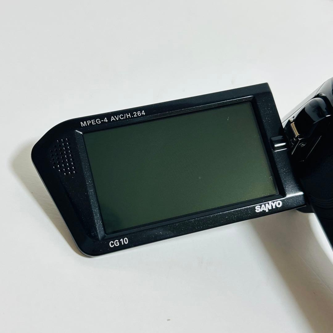 【付属品完備】SANYO デジタルムービーカメラ Xacti DMX-CG10