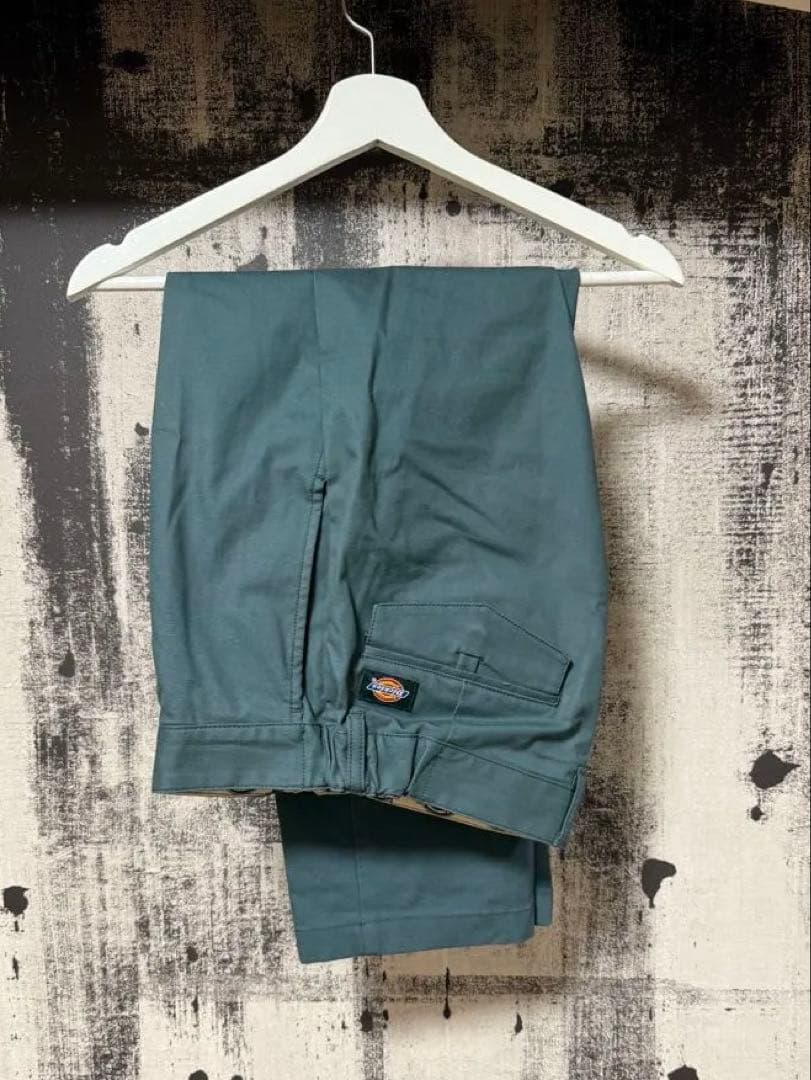 ディッキーズ　セットアップ　グリーン　ジャケットM パンツLL