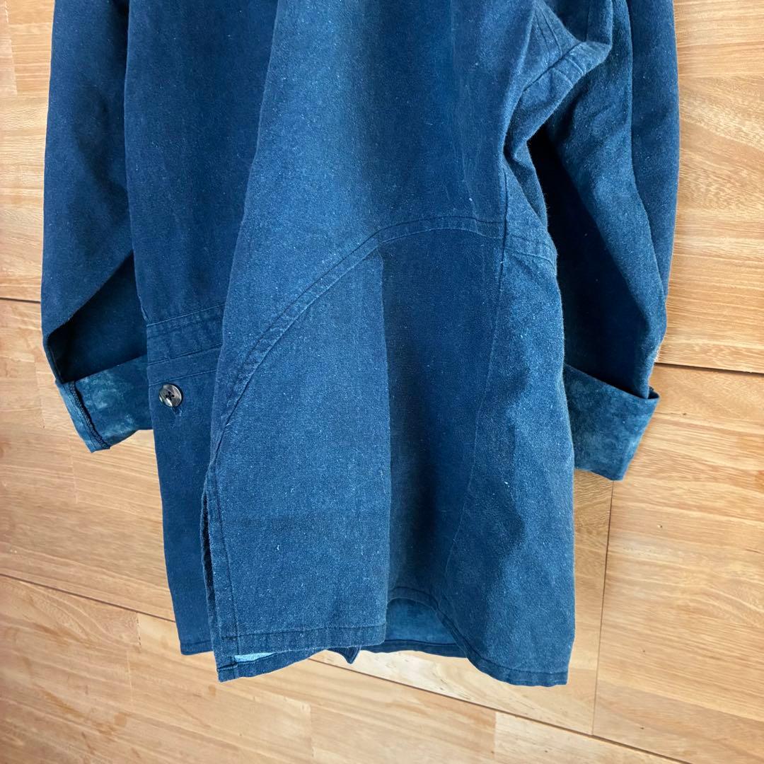 藍染　インディゴ　ワンピース　一点物