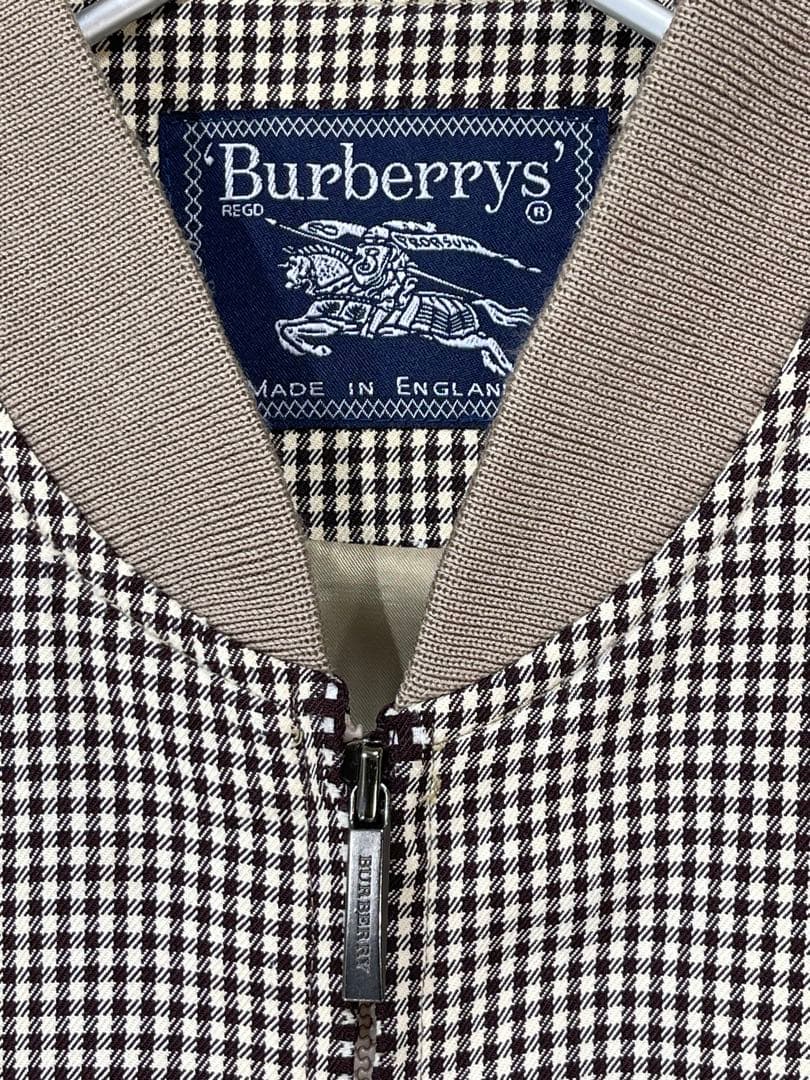 平*様 103 イングランド製 OLD Burberrys 上質 コットン フル