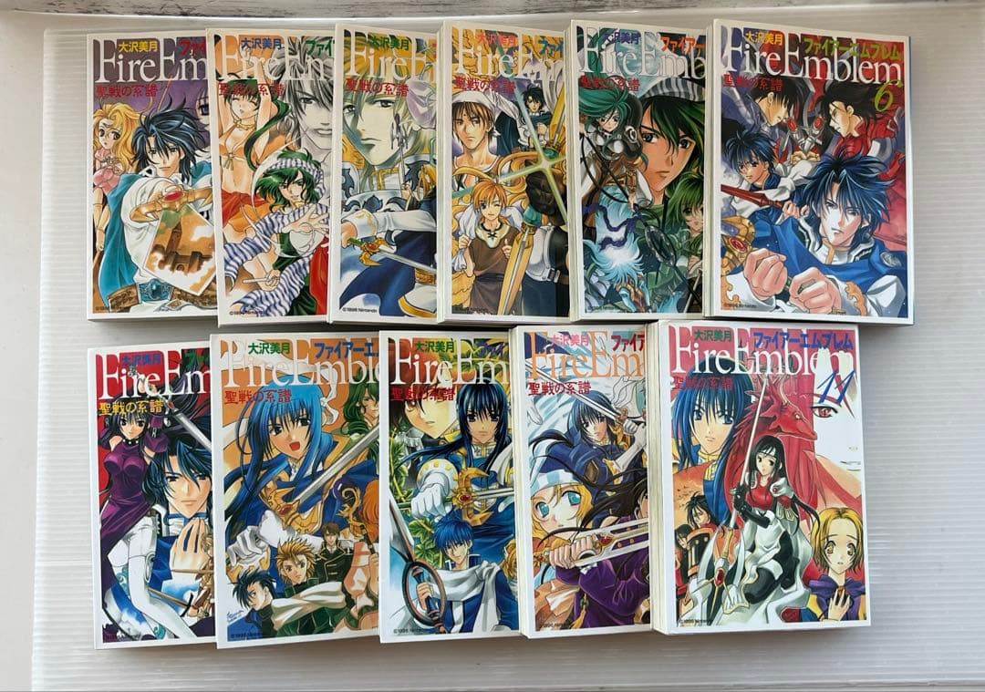 【週末セール】ファイアーエムブレム聖戦の系譜・大沢美月・文庫版全巻セット