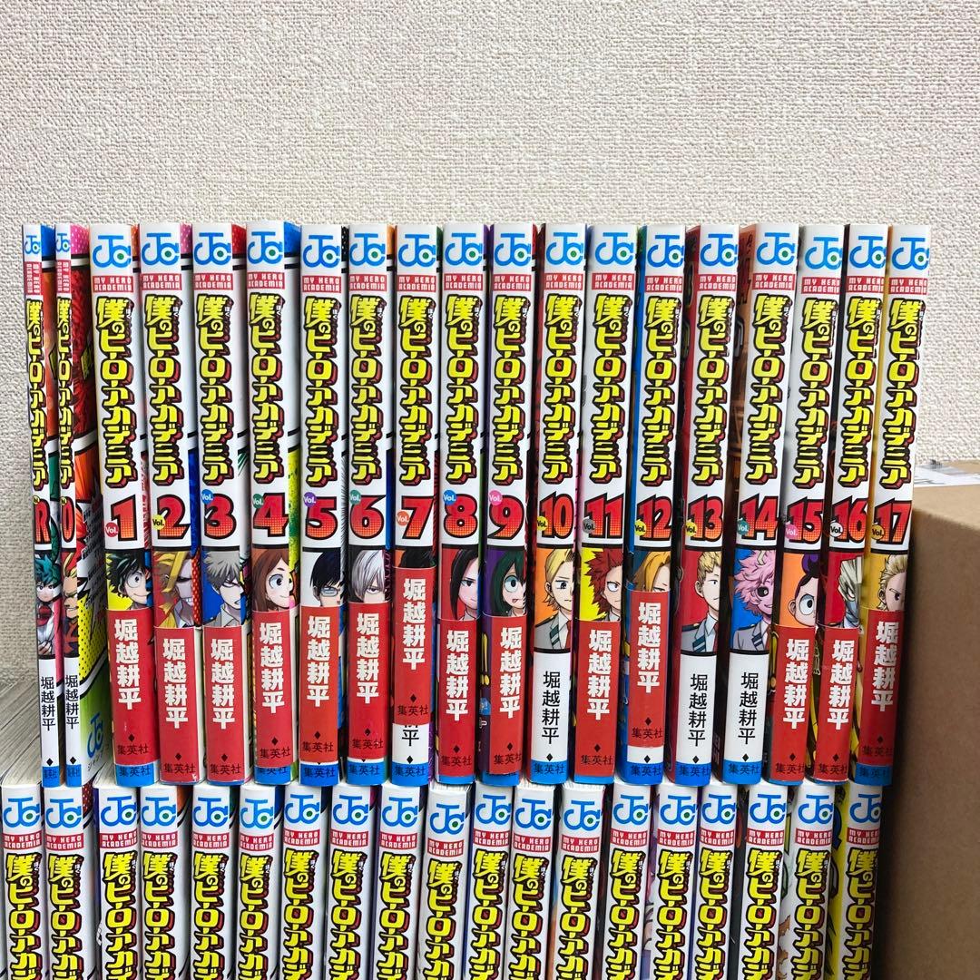 僕のヒーローアカデミア　全42巻＋関連本2冊セット