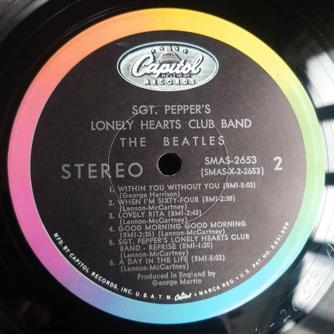 US初回盤Sgt.Pepper'sLonely HeartsClubBand
