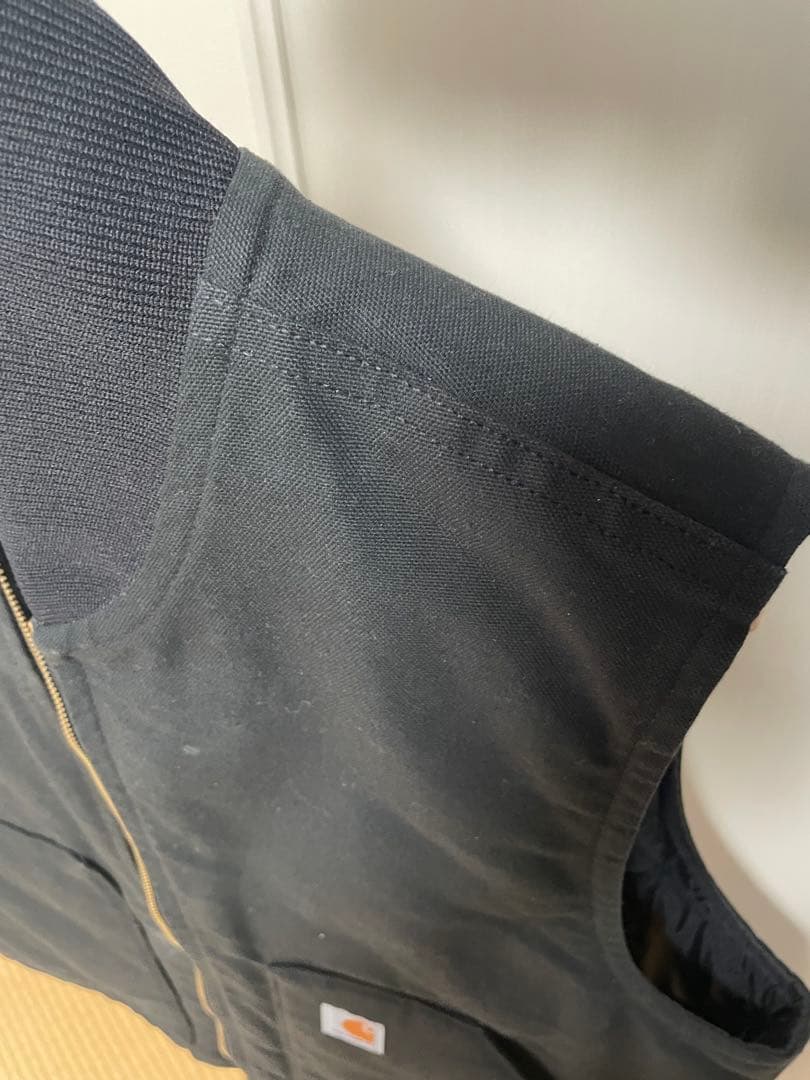 Carhartt カーハート ダックベスト キルティングベスト ブラック L