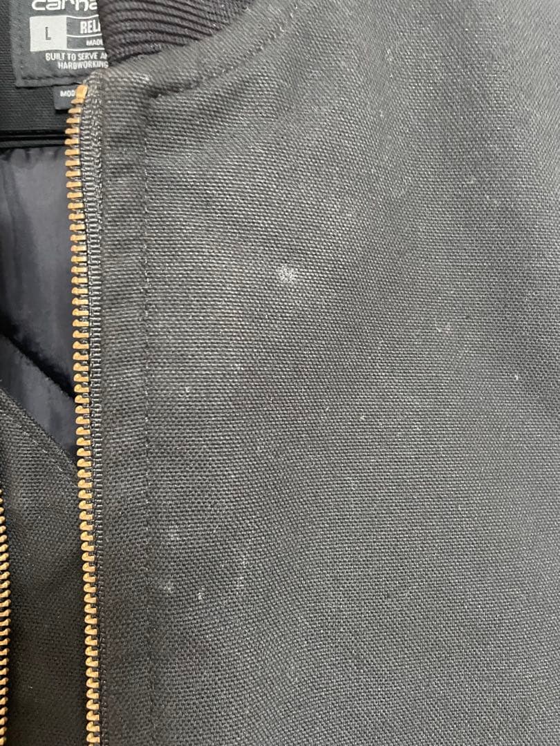 Carhartt カーハート ダックベスト キルティングベスト ブラック L