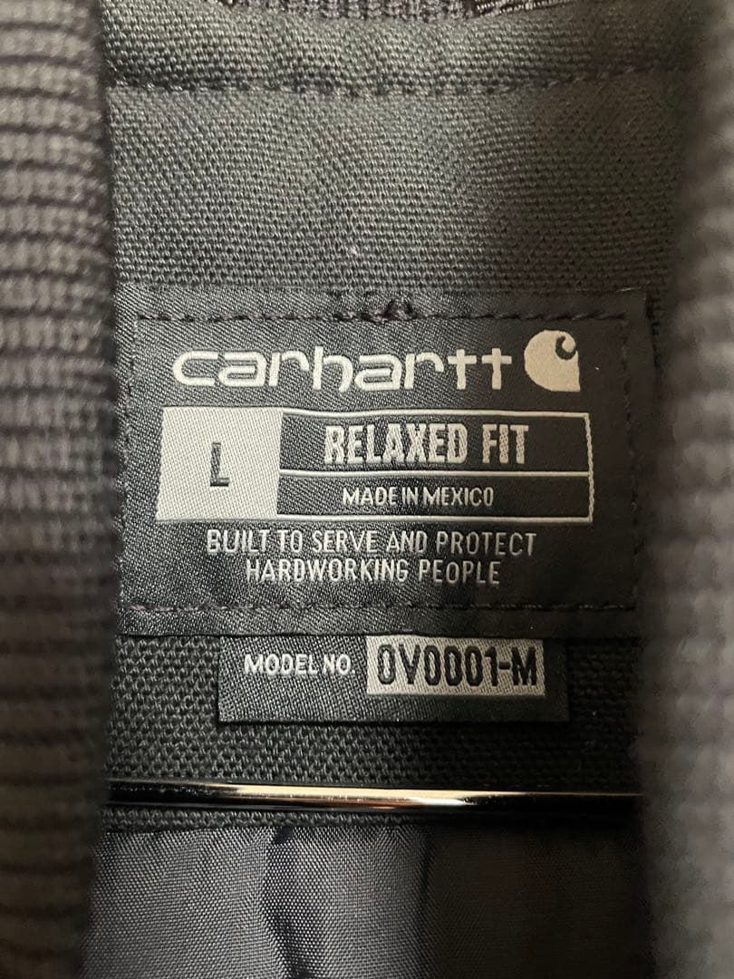 Carhartt カーハート ダックベスト キルティングベスト ブラック L