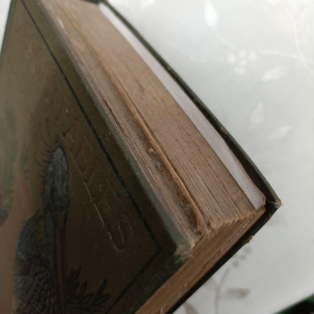 イソップ物語　全篇英語　古書