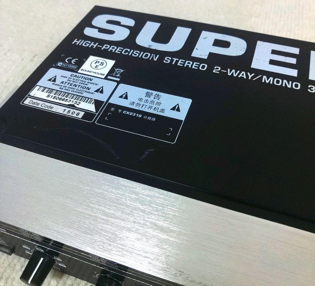BEHRINGER SUPER-X PRO CX2310 チャンネルディバイダー