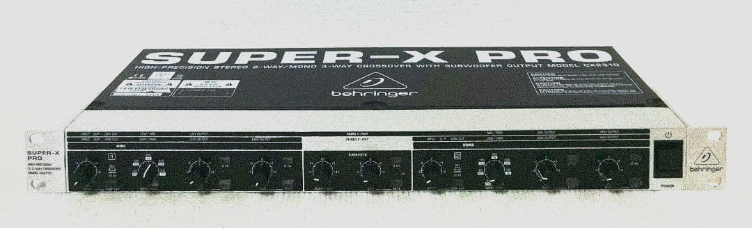 BEHRINGER SUPER-X PRO CX2310 チャンネルディバイダー