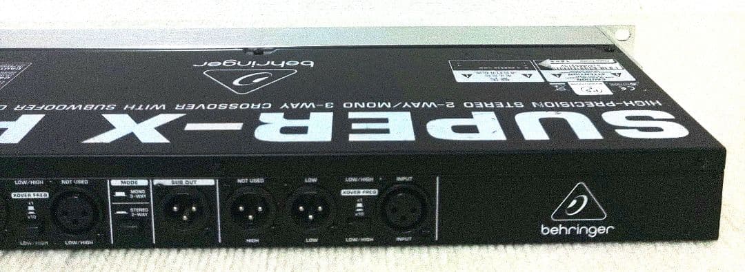 BEHRINGER SUPER-X PRO CX2310 チャンネルディバイダー